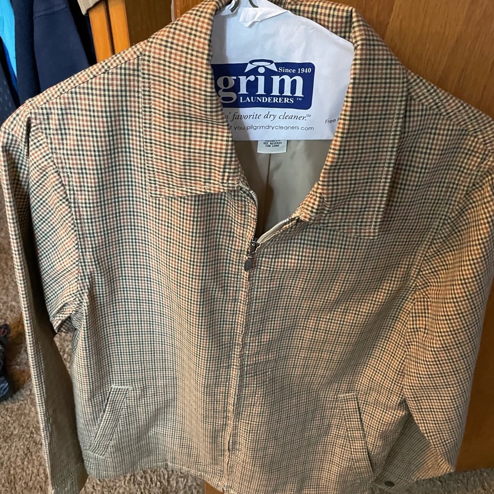 GAP Women's Checkered Blazer